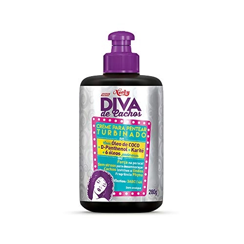 Creme Para Pentear Turbinado Niely Diva De Cachos Frasco 280g