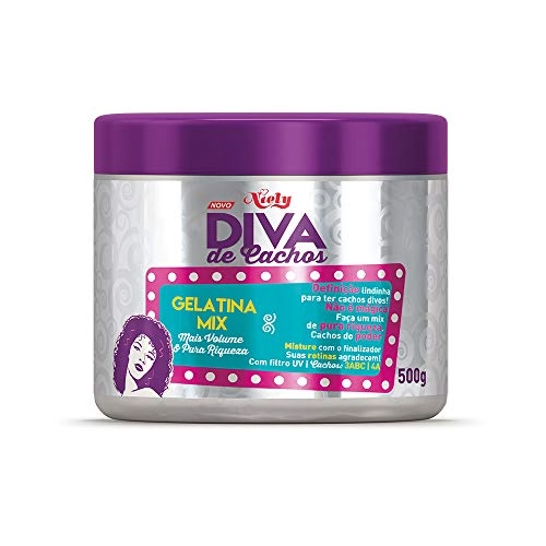 Gelatina Niely Diva De Cachos Pote 500g