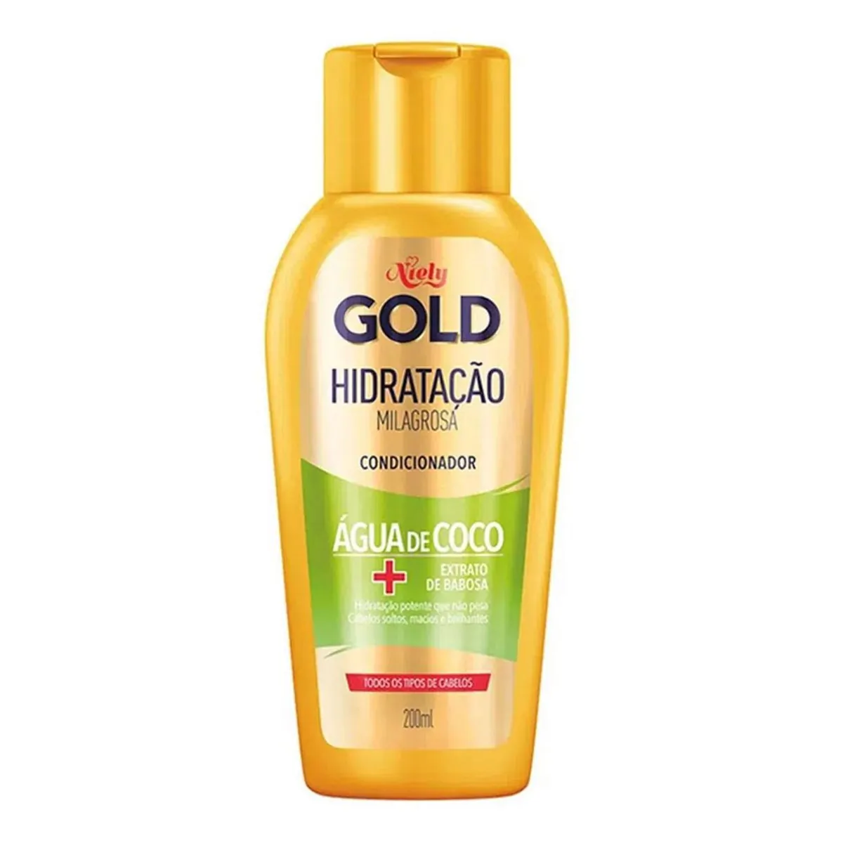 Condicionador Niely Gold Água de Coco 200ml