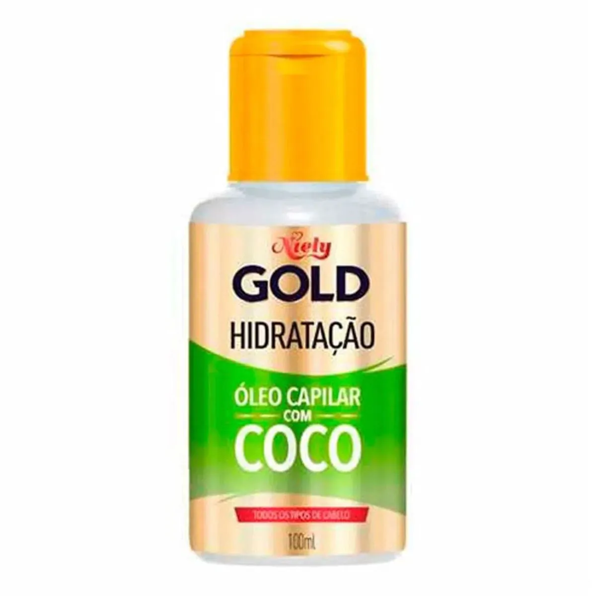 Óleo Capilar com Coco NIELY Gold Hidratação 100ml