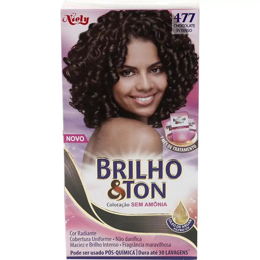 Kit Brilho Ton N.477 Chocolate Intenso