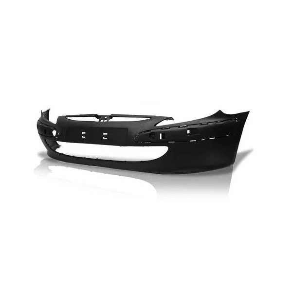 Para-choque Dianteiro PEUGEOT 307/307 SW Preto Liso sem Furo Milha - VIA EXPRESSA PG0105