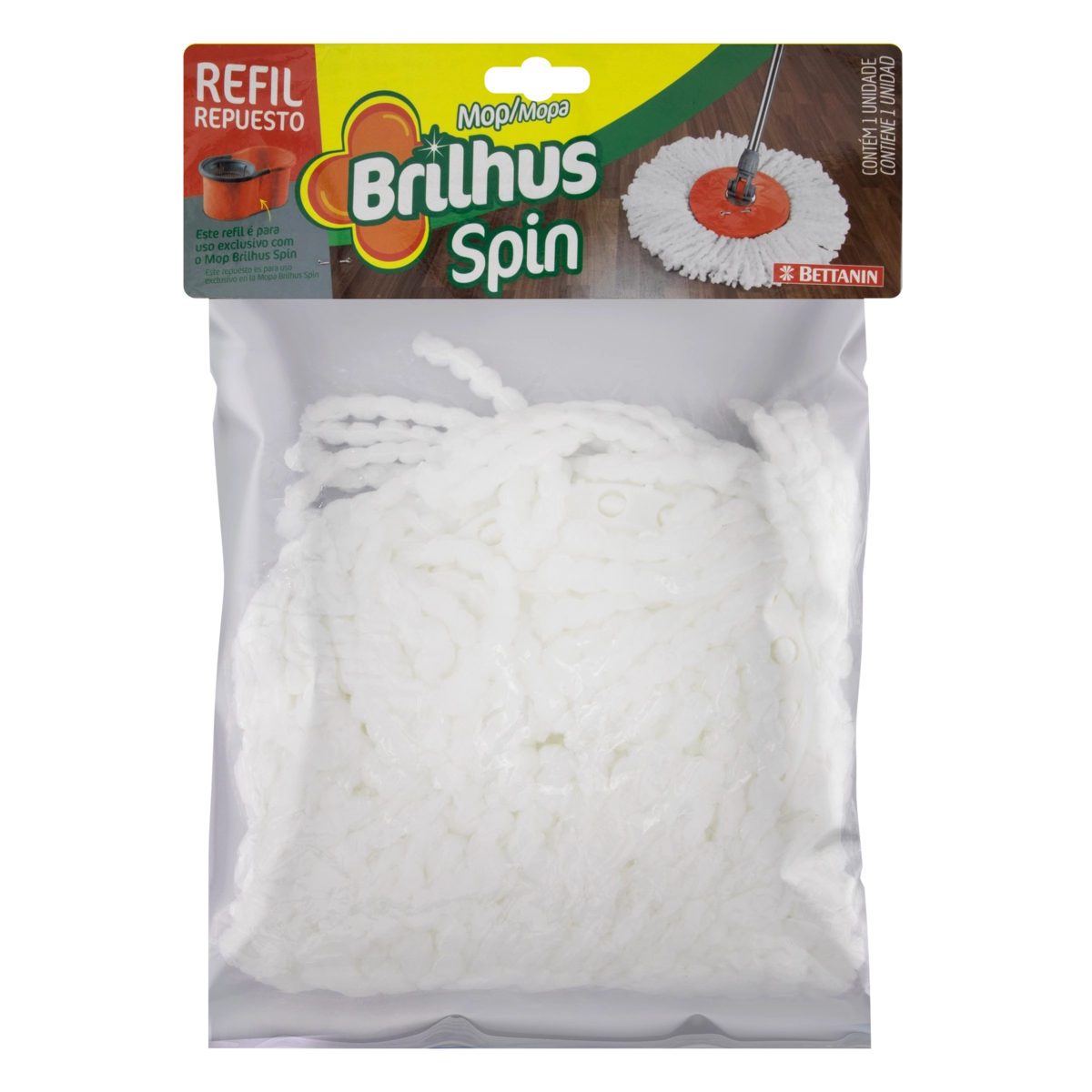 Refil Para Mop Spin Plus Brilhus