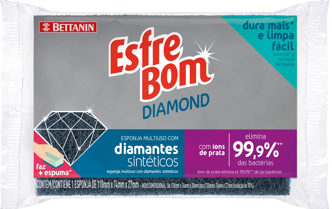 Esponja Esfrebom Diamond C/1