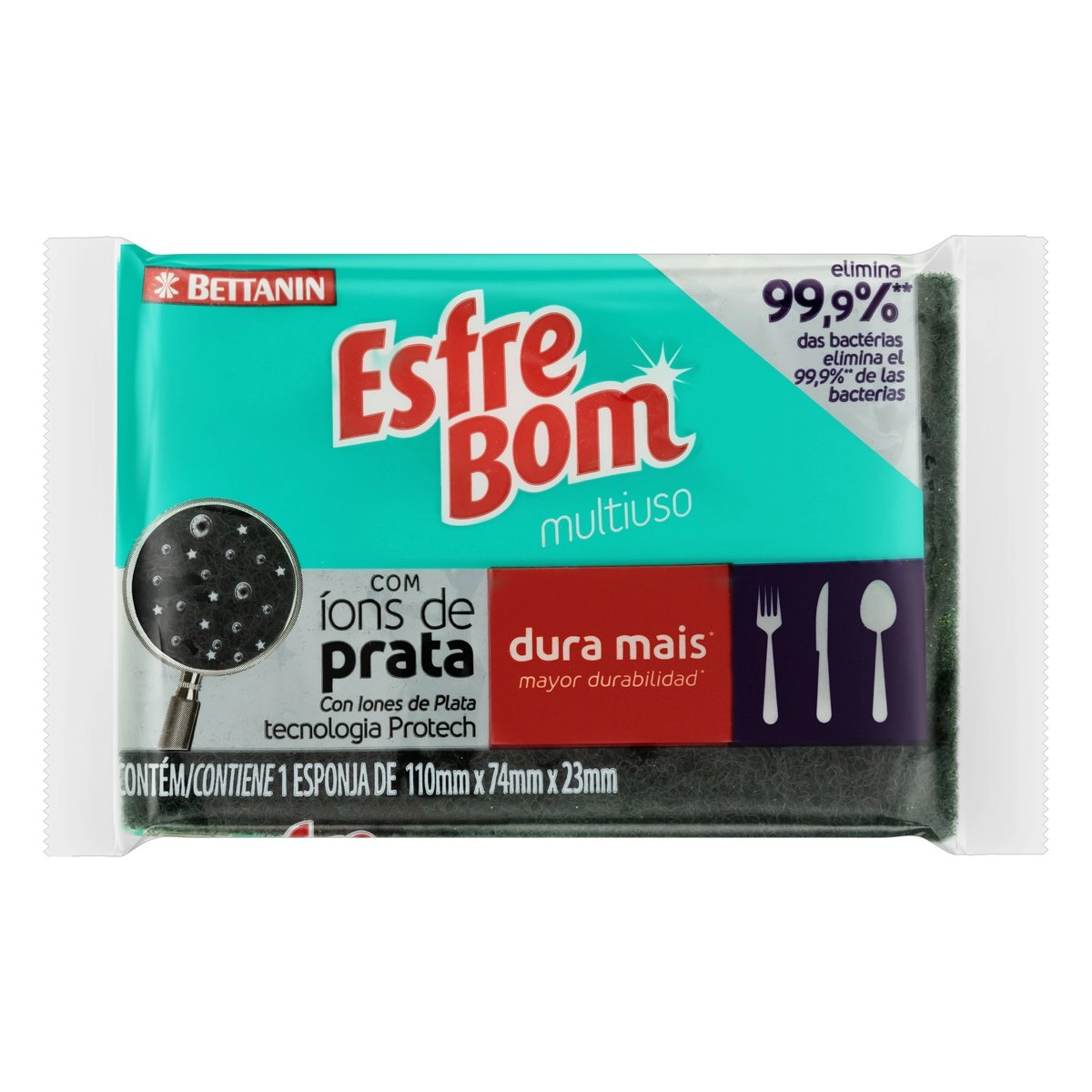 Esponja Multiuso Dupla Face Esfrebom