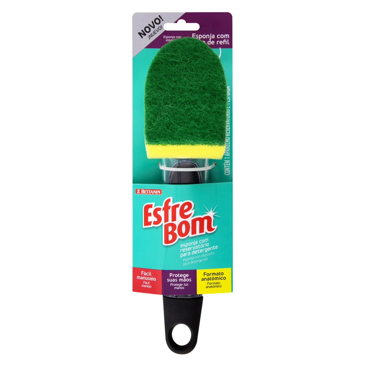 Esfrebom Esponja com Dispenser PLAST Bettanin BT480
