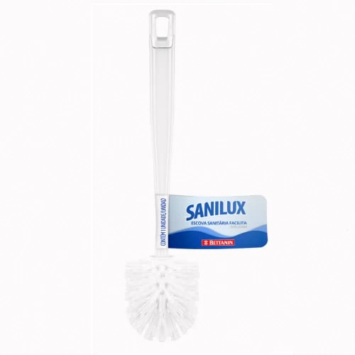Escova Sanitária Branca Sanilux Facilita