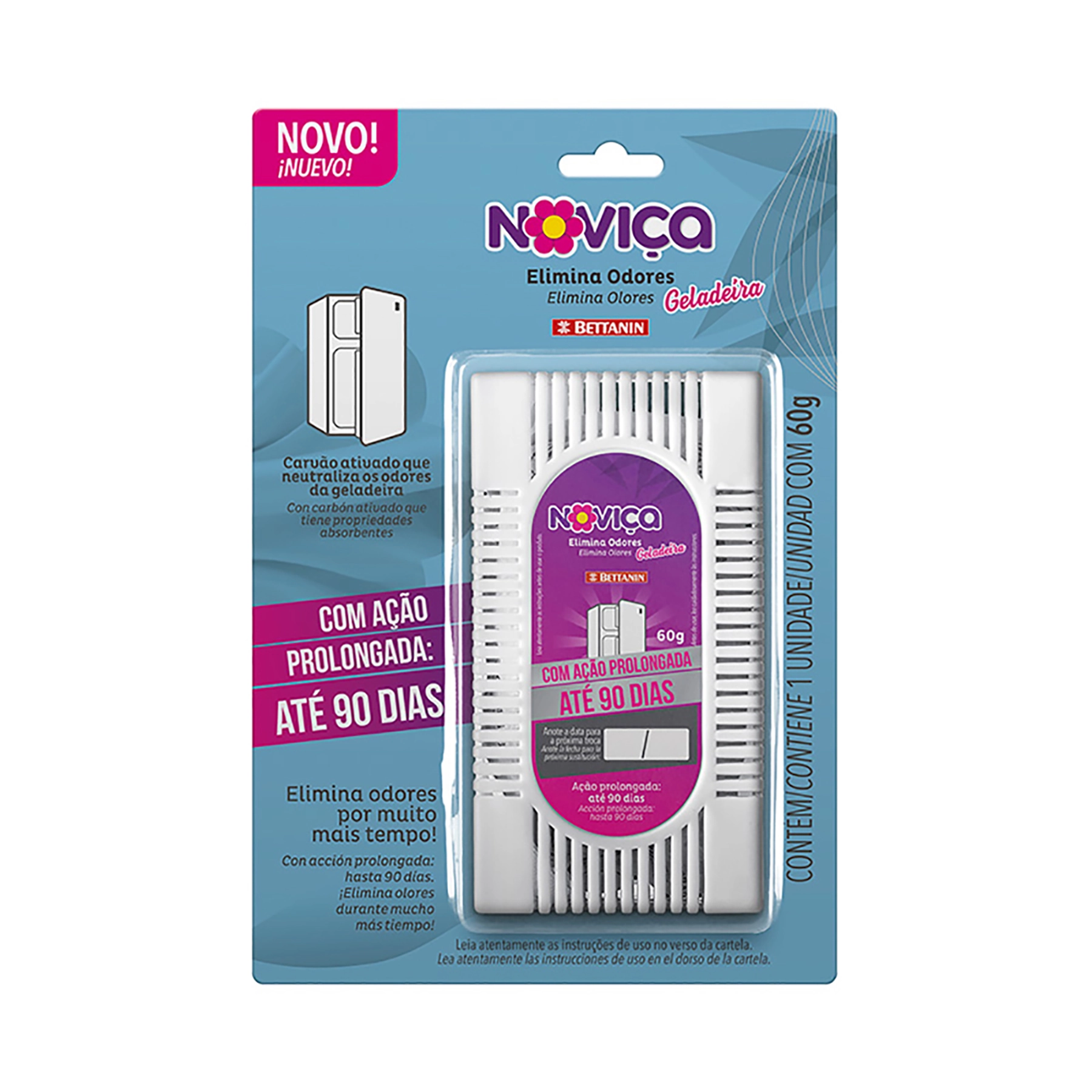 Neutraliza Odores de Geladeira Noviça Bettanin BT800