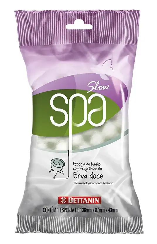 Esponja Bettanin Slow Spa Erva Doce