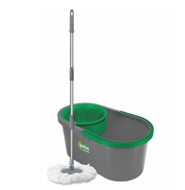 Mop Brilhus Bettanin Giratorio Com Balde Compacto Plastico 10l