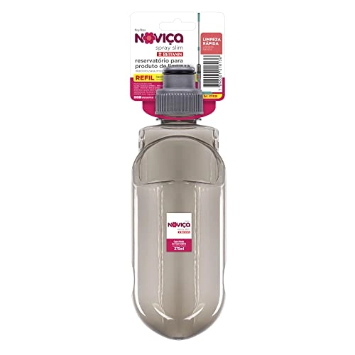 Refil Do Reservatório Mop Spray Slim Bt1812 , Capacidade Para 375ml, Cor Cinza, Linha Noviça, Bettan