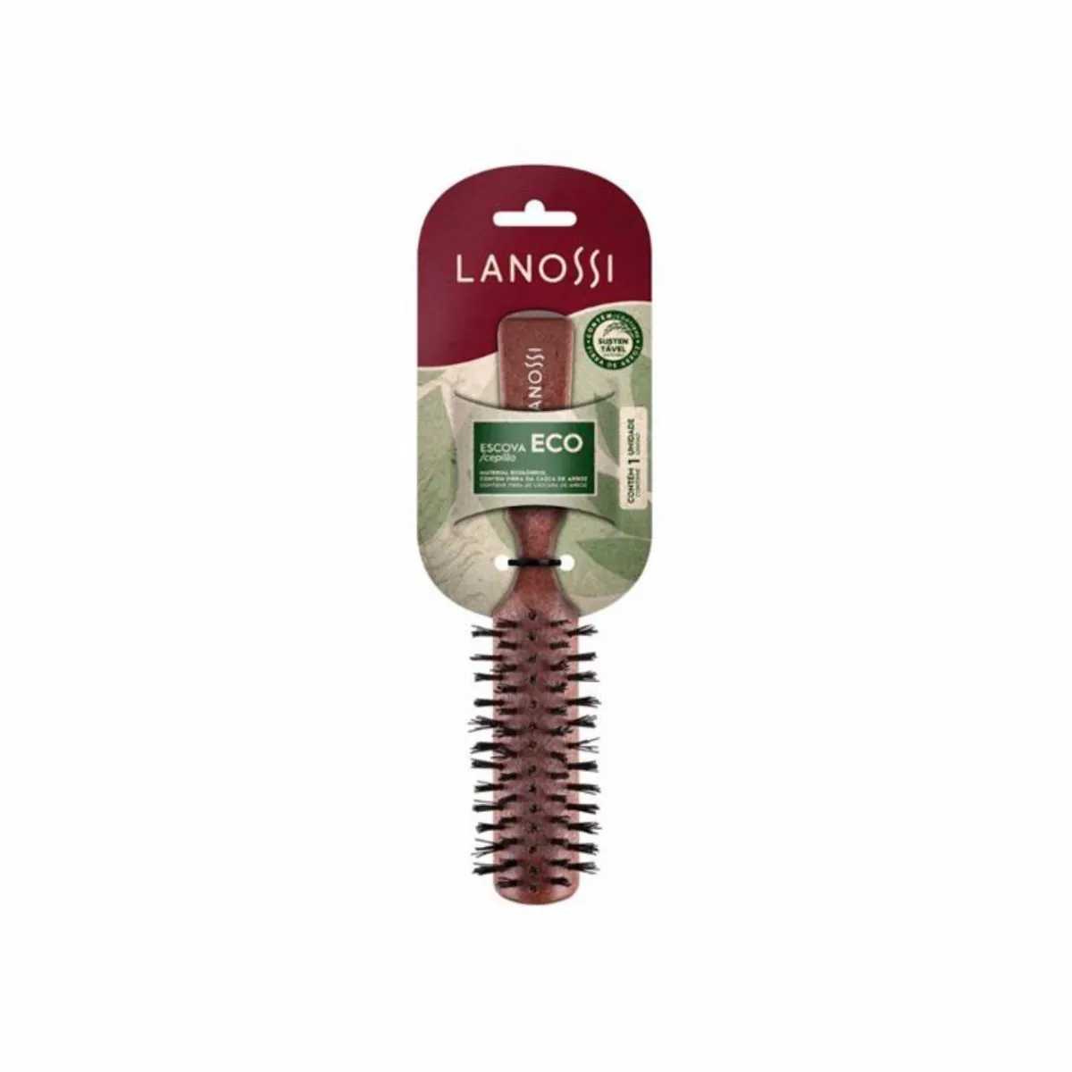 Escova de Cabelo Lanossi Eco Reta