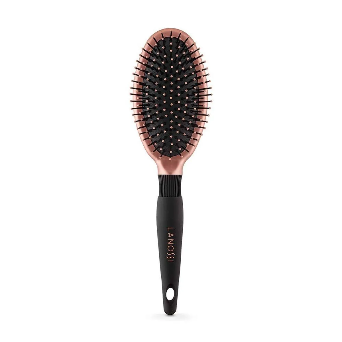 Escova De Cabelo Lanossi Raquete Oval Bronzer