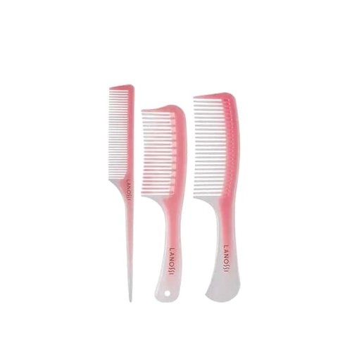 Conj Lanossi Pente Rose C/3
