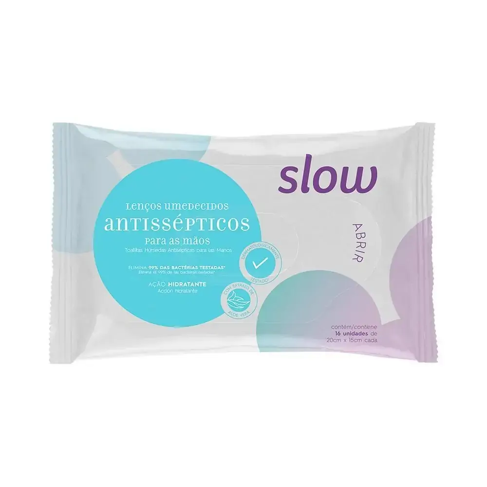 Slow Lenco Umed C/16 Antisseptico