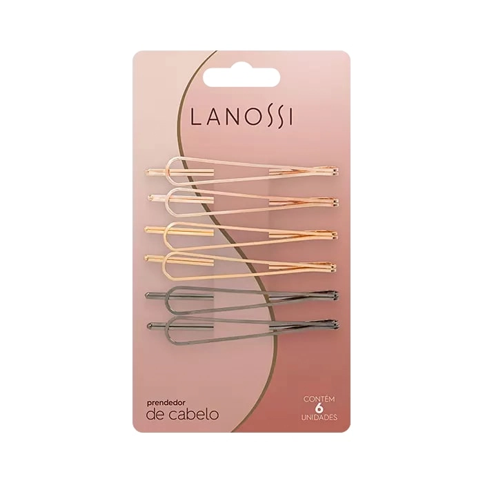 Conjunto De Tic Tac Lanossi Metal Glam Com 6 Unidades