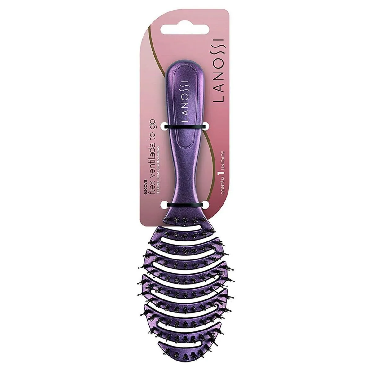 Escova De Cabelo Flex Ventilada Pequena