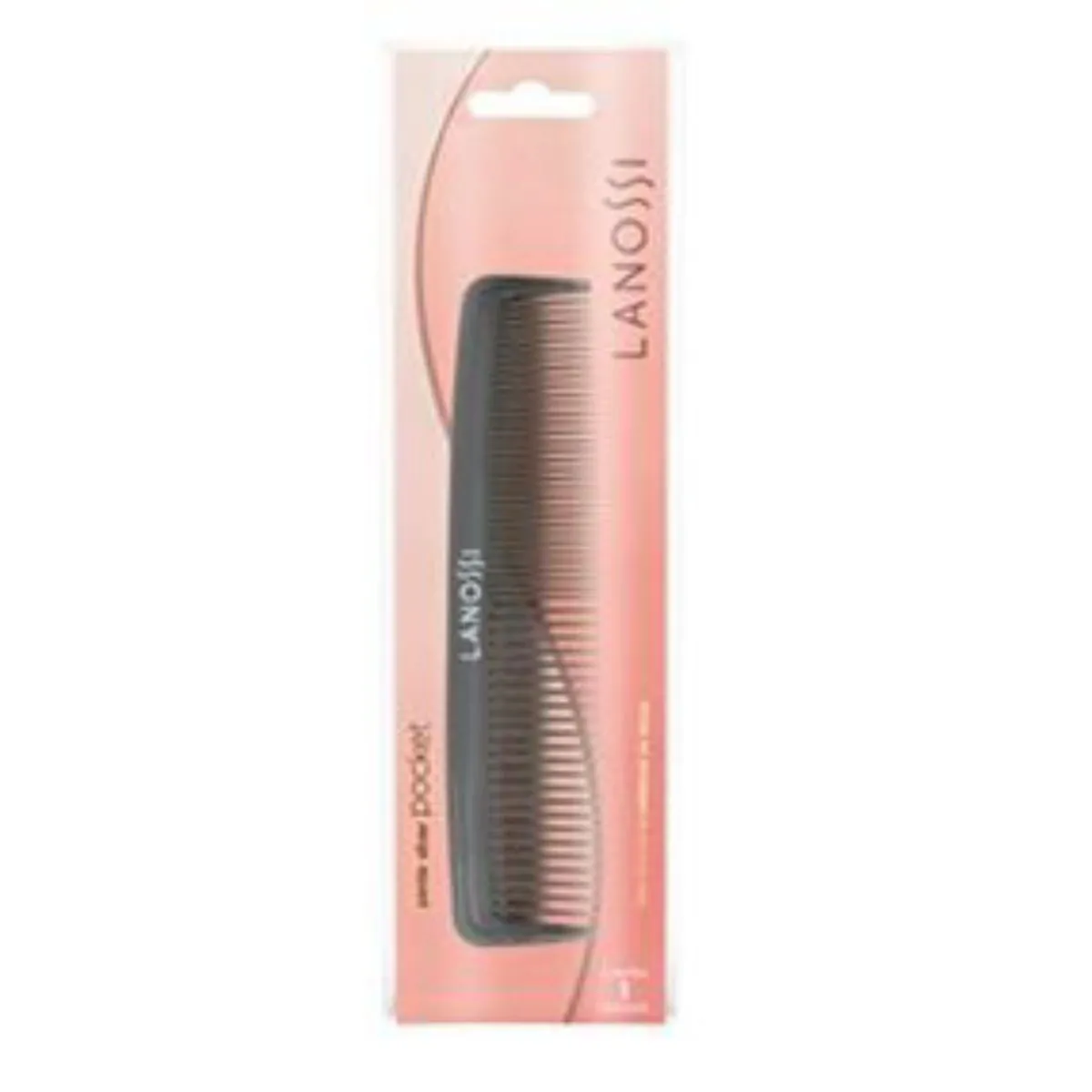 Pente de Cabelo Lanossi Pocket Silver