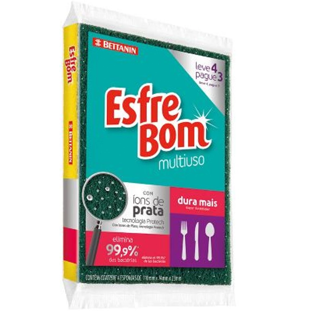 Esponja Bettanin Multiuso C/12