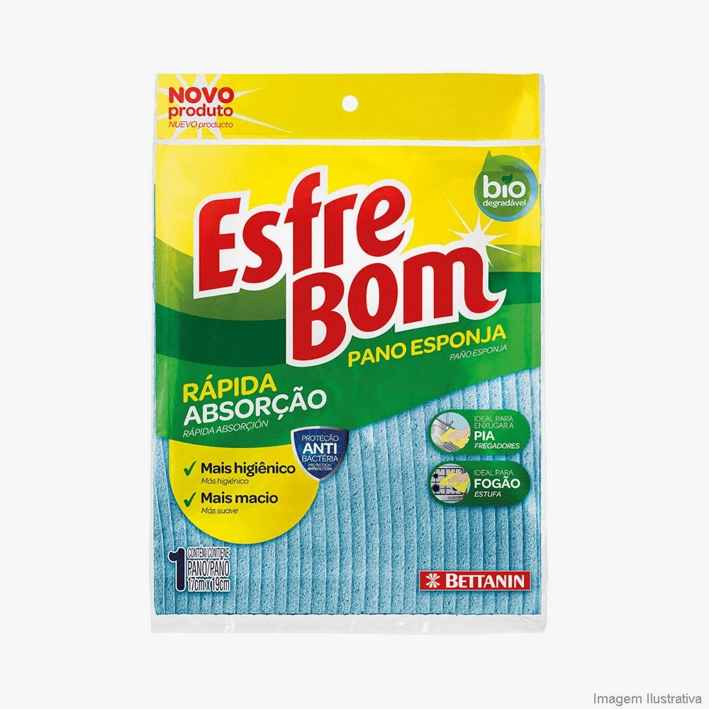 Pano Esponja Vegetal EsfreBom Bettanin 4941