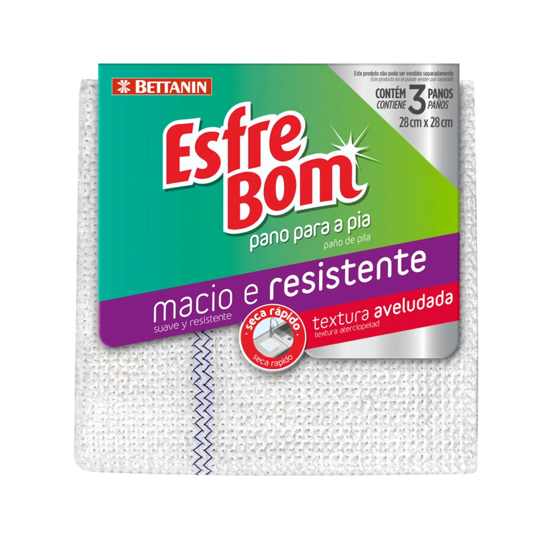 Pano de Pia Cru EsfreBom Bettanin