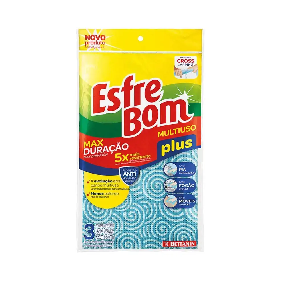 Pano Multiuso Plus Esfrebom