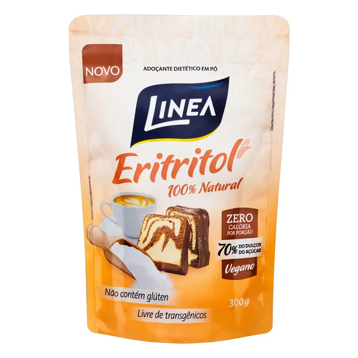 Adoçante em Pó Eritritol Linea Pouch 300g