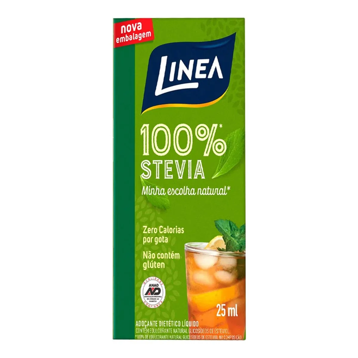 Adoçante Líquido 100% Stevia Linea 25ml