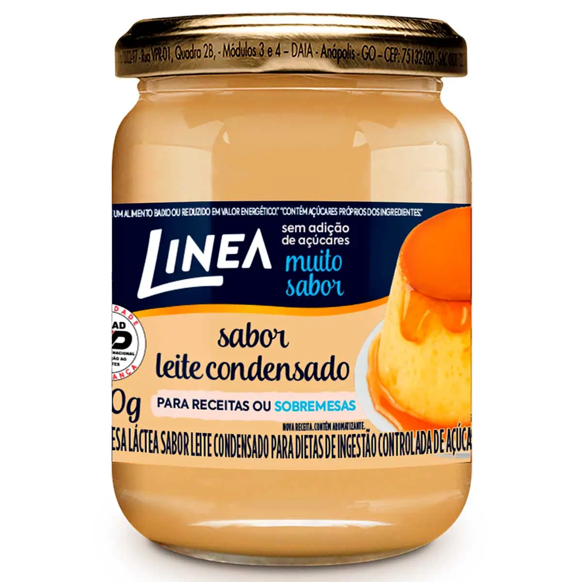 Leite Condensado Linea Vidro 210g