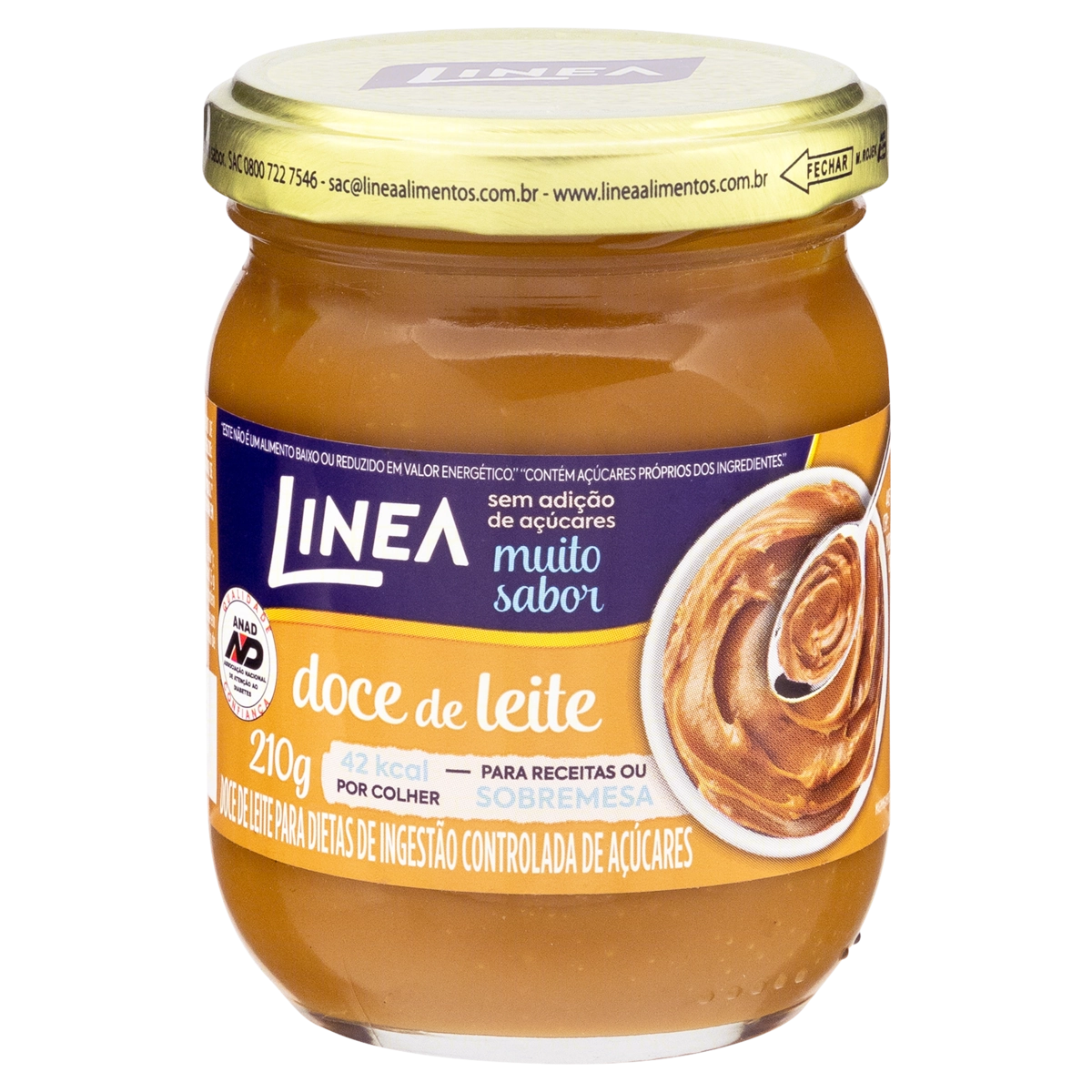 Doce De Leite Linea Vidro 210g