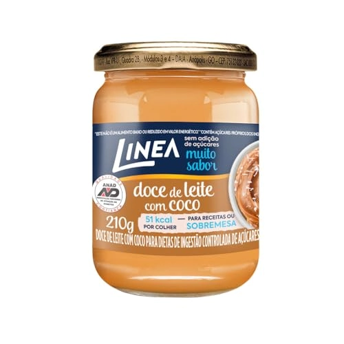 Doce De Leite Com Coco Linea Vidro 210g