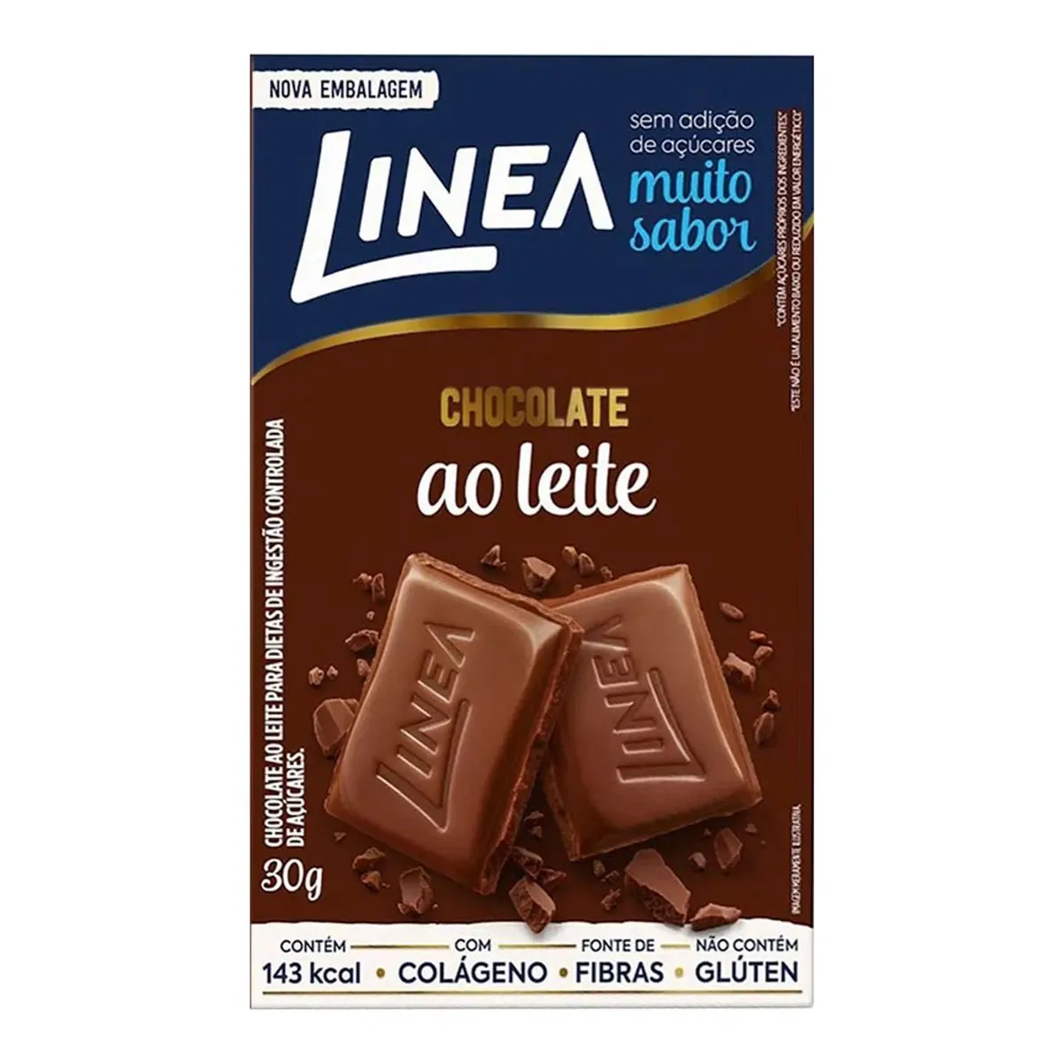 Chocolate ao Leite Linea 30g 15 Unidades