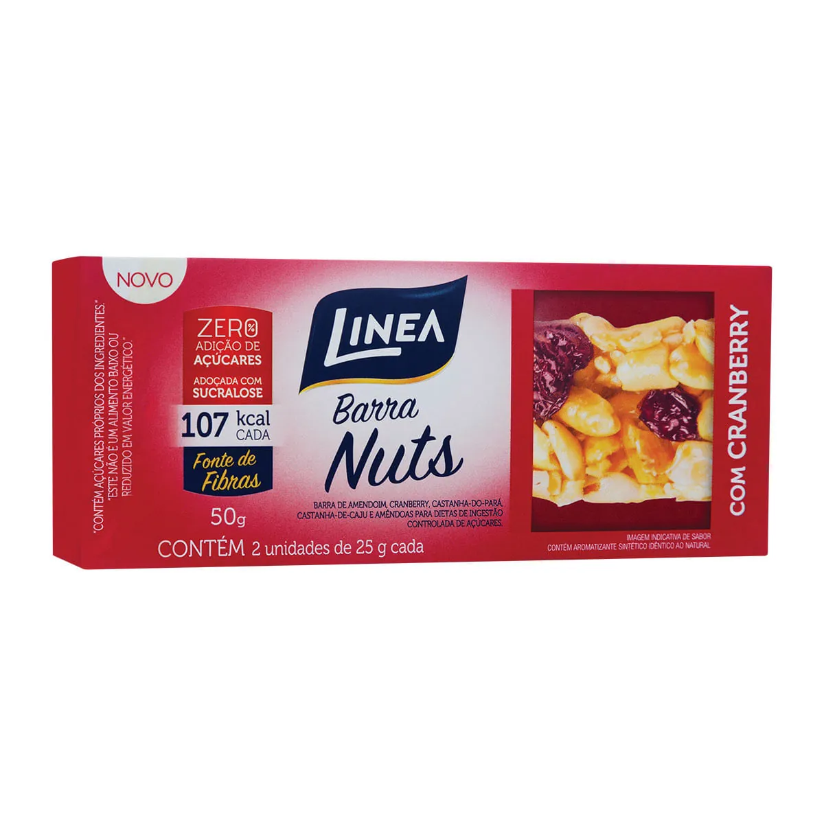 Linea Barra Nuts Cranberry 2 Unidades