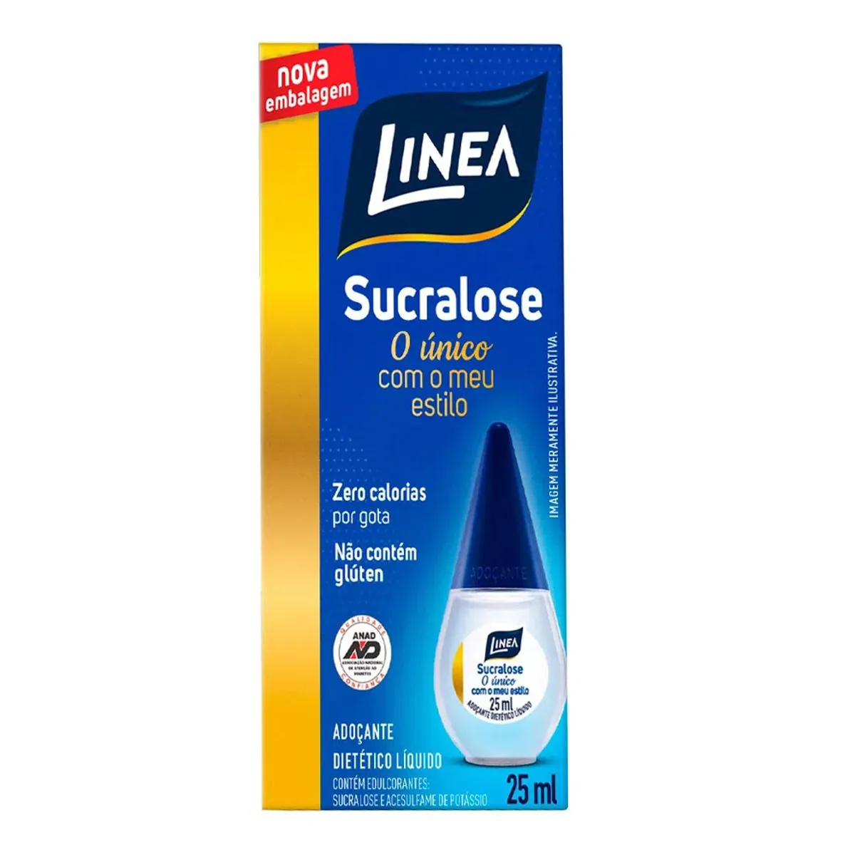 Adoçante Líquido Sucralose LINEA 25ml