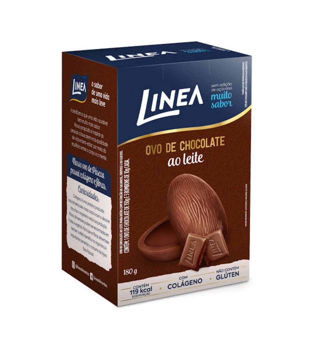 Linea Ovo De Páscoa Ao Leite 180G
