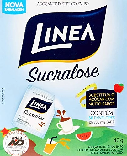 Adocante Linea 40g Sucralose Po 50x1