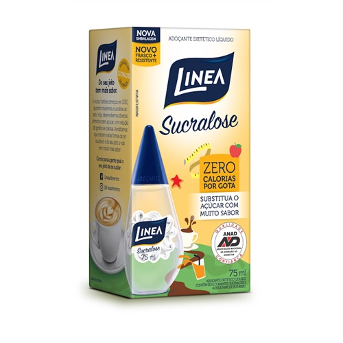 Adocante Linea 75ml Sucralose Liq