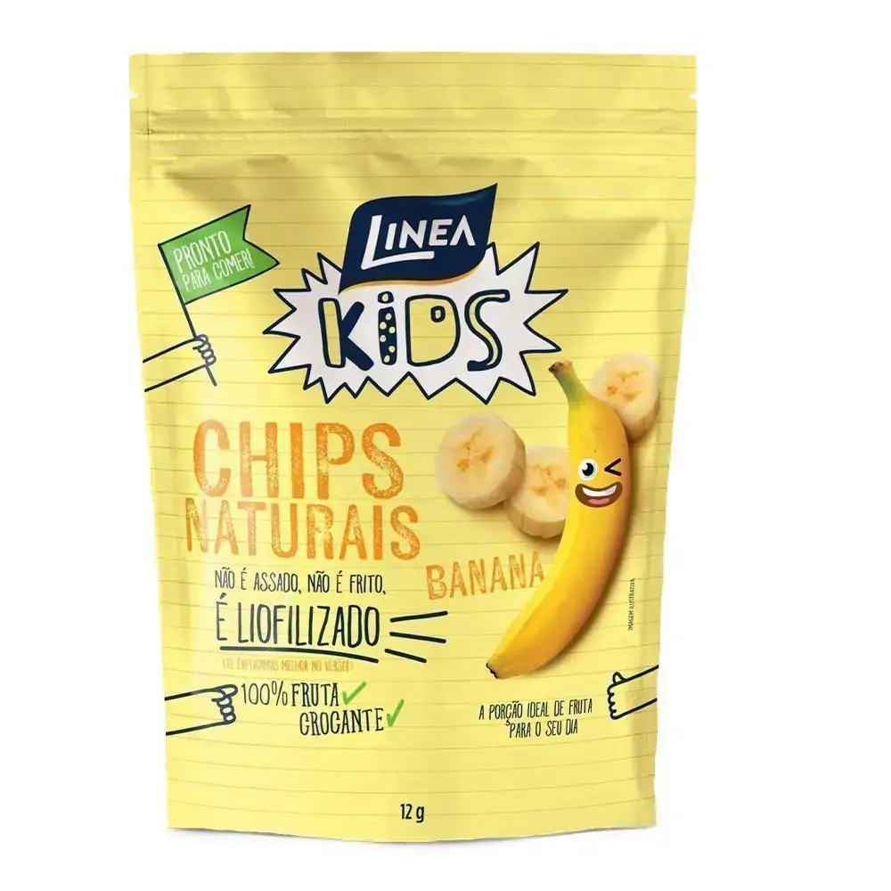 Chips Naturais Linea Banana 12g