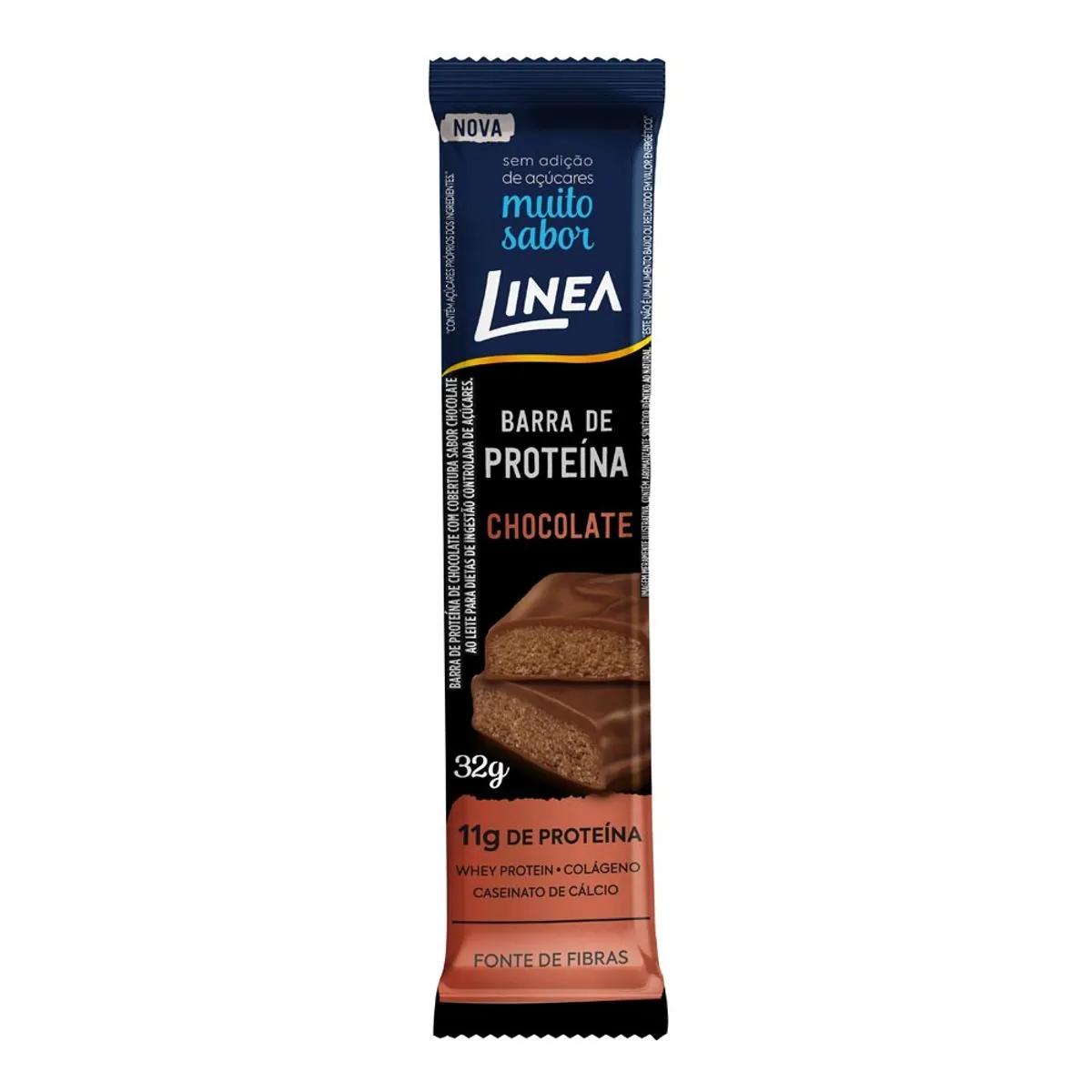 Barra De Proteína Brownie Linea Hummm Pacote 35g