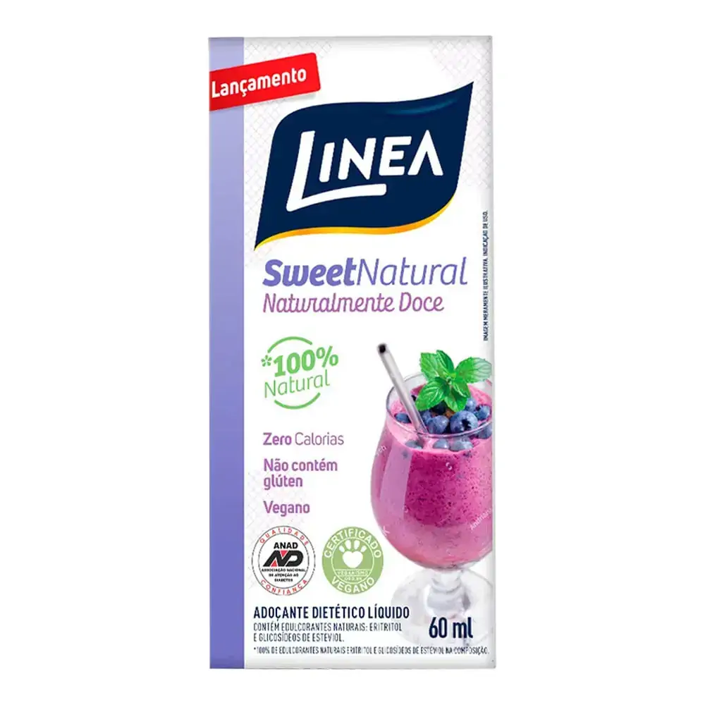 Adoçante Líquido Linea Sweet Natural Caixa 60ml