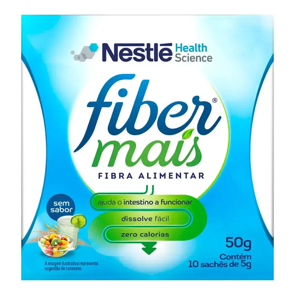 Suplemento Alimentar de Fibras Fibermais sem Sabor 50g