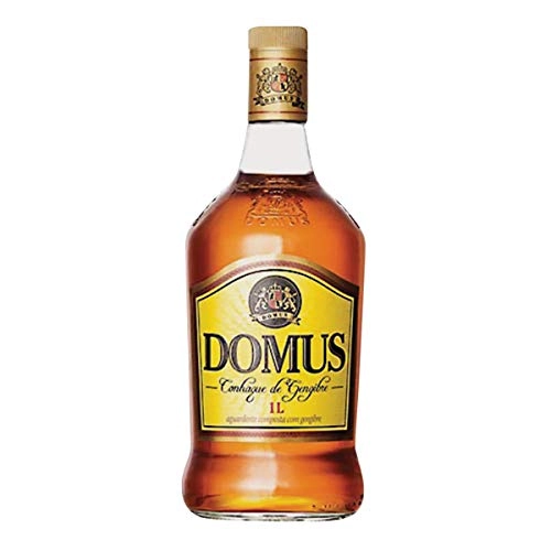 Conhaque de Gengibre Domus Garrafa 1l
