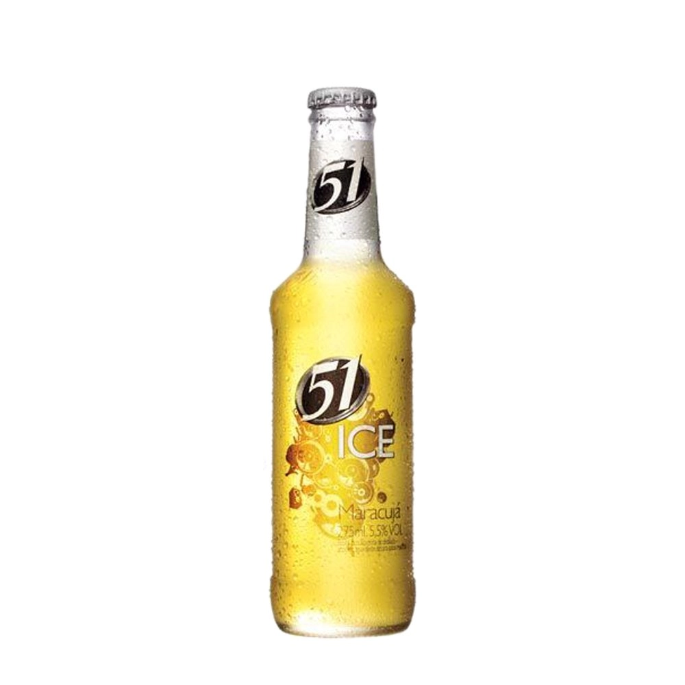 Bebida Mista Alcoólica Maracujá 51 Ice Garrafa 275ml