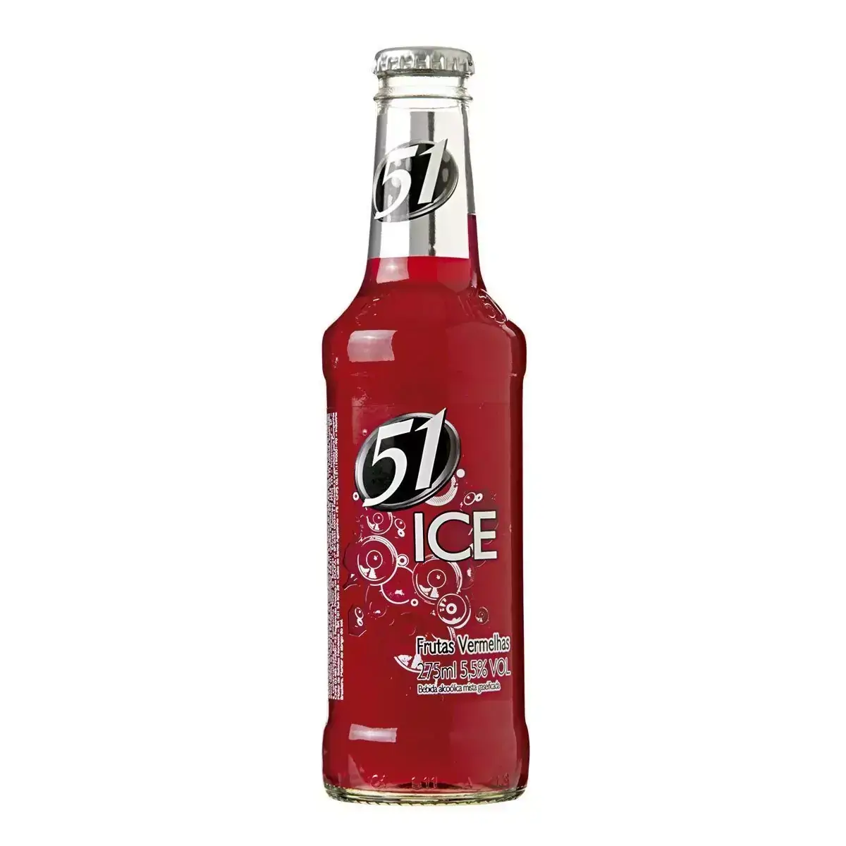 Ice 51 Sabor Frutas Vermelhas Garrafa 275ml