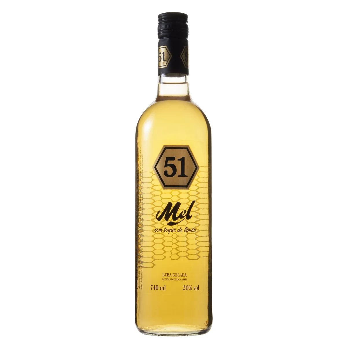 Bebida Mista Alcoólica 51 Mel com Toque de Limão 740 ml