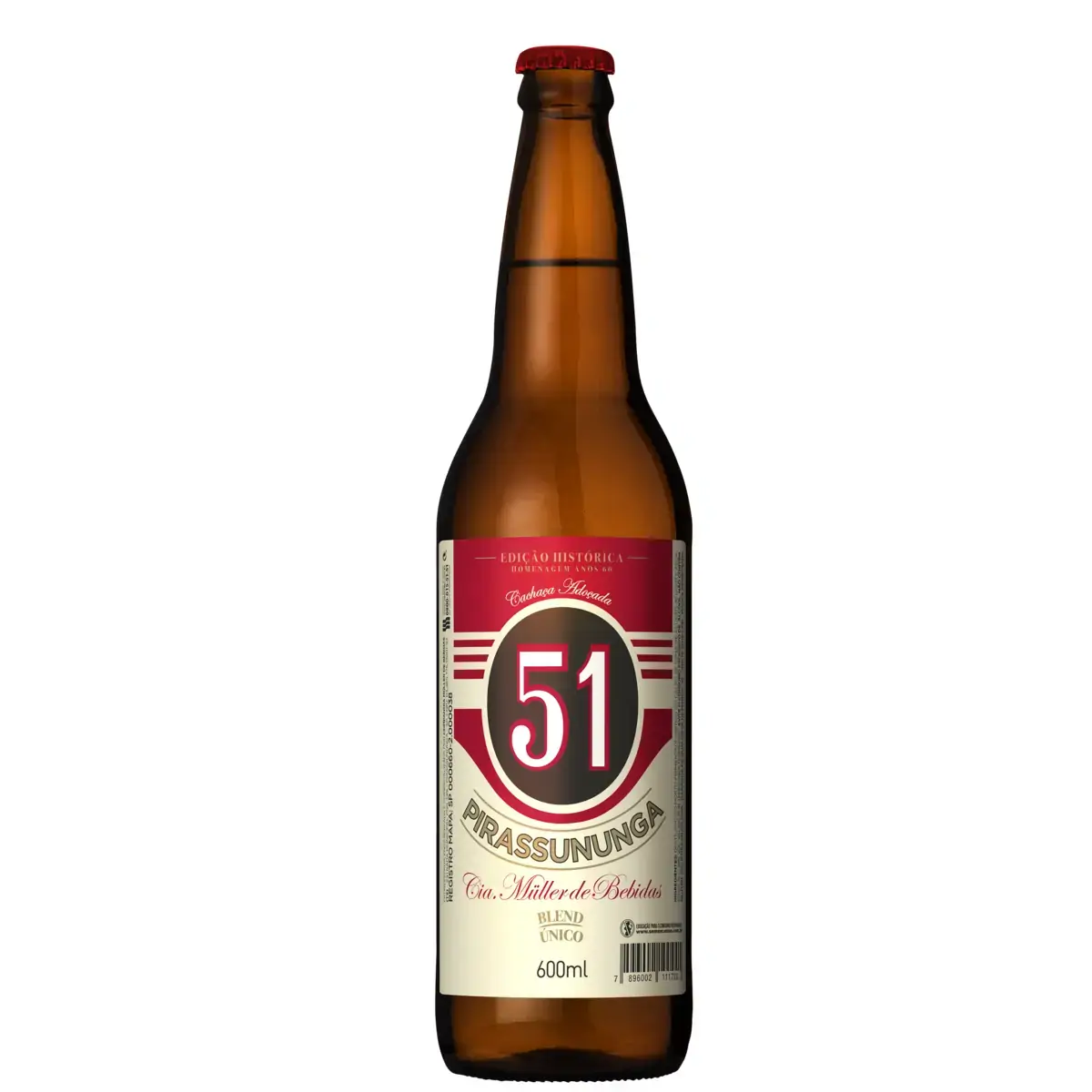 Cachaça Pirassununga 600 ML