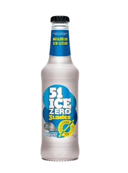 Refrigerante 3 Limões 51 Ice Zero Garrafa 275ml