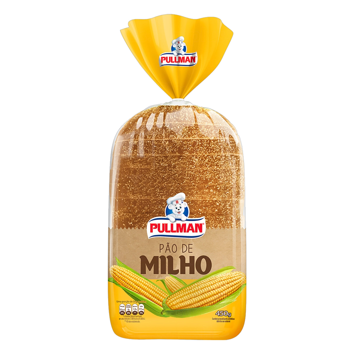 Pão de Milho Pullman 450g