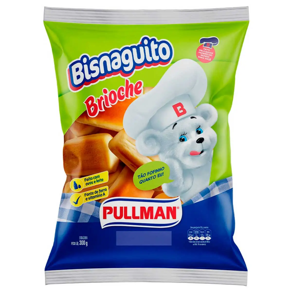 Bisnaguinha Brioche Pullman Bisnaguito 300g