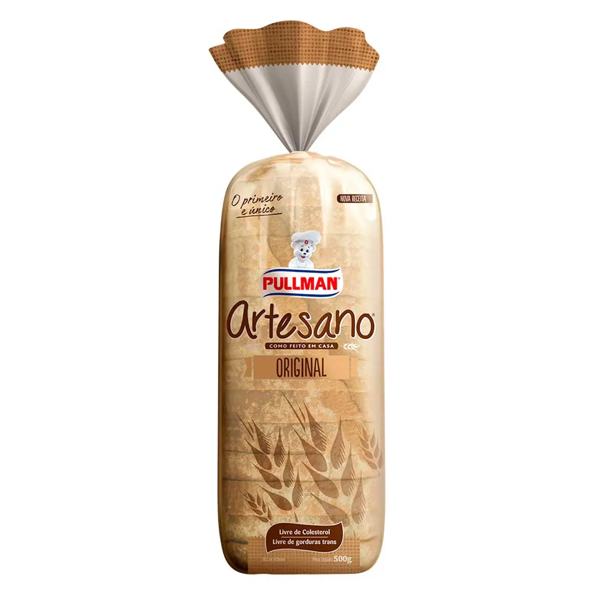 Pão de Forma Original Pullman Artesano 500g